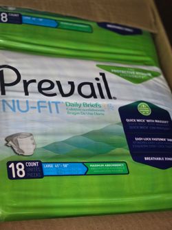 Prevail Adult Diapers Size Lrg