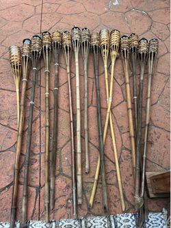 Tiki torches