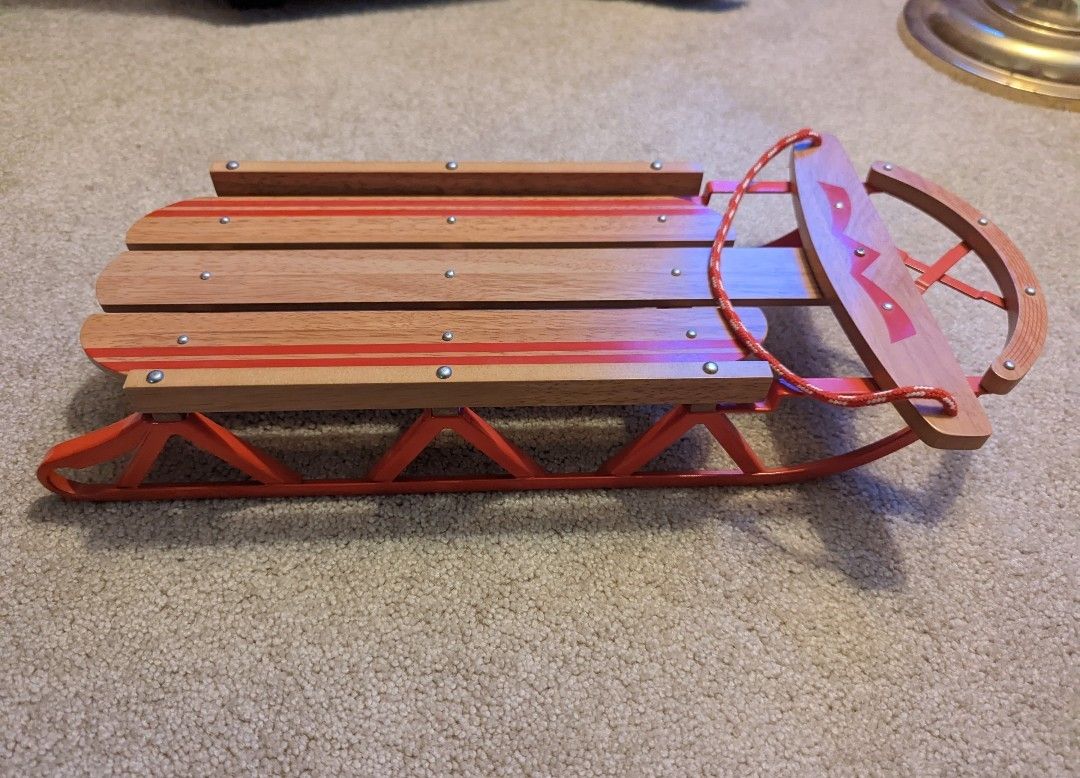 American Girl Doll Emily Winter Sled