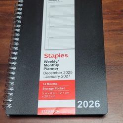 New 2026 Weekly / Monthly Planner
