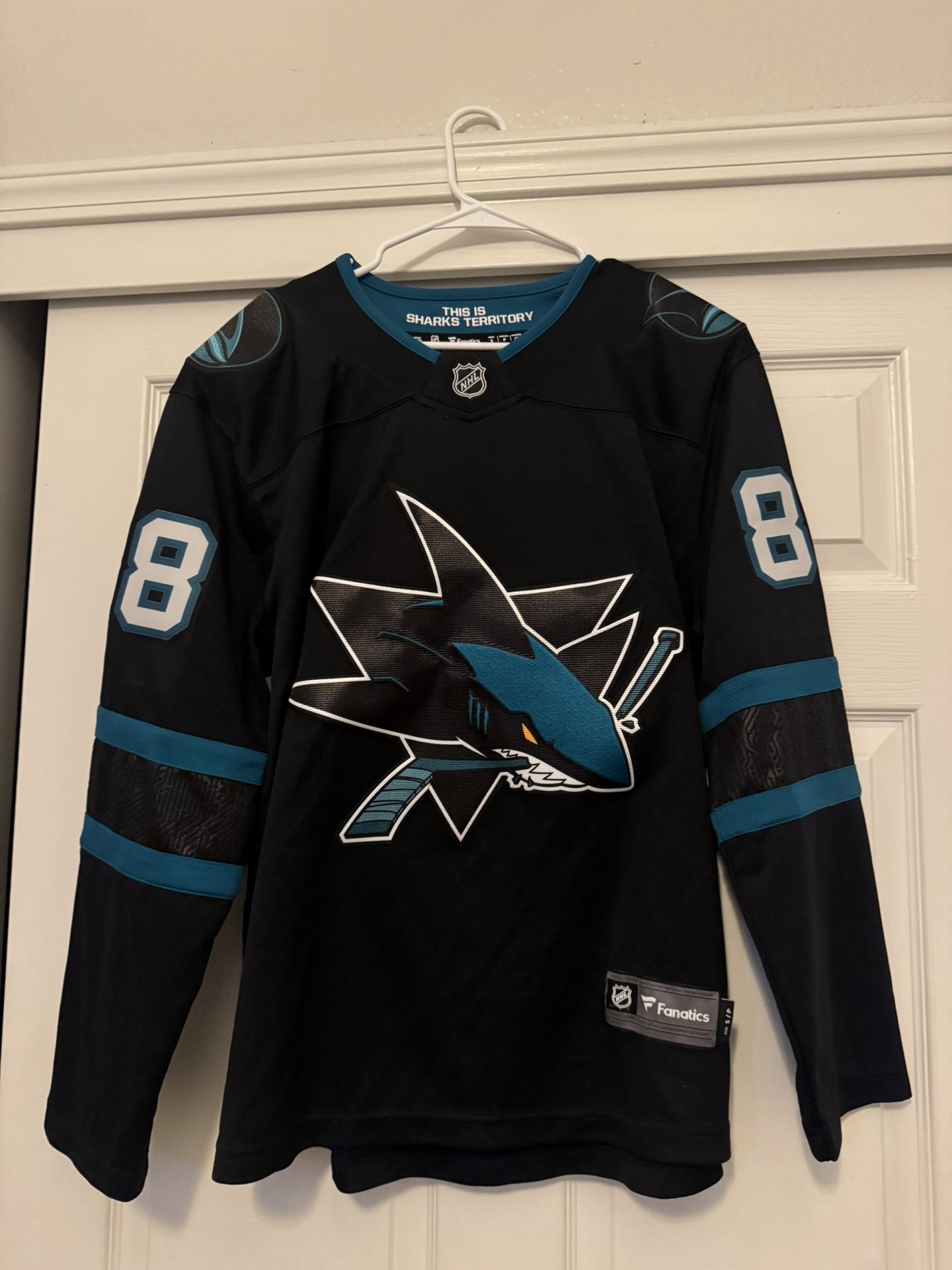 San Jose Sharks burns Hockey Jersey