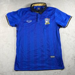 Thailand Team Jersey Home Futbol Shirt Men’s Size Medium Blue Soccer #6A