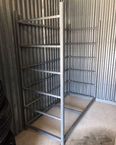  METAL FRAME - 70” WIDE X 32”-DEPTH X 80” (TALL) HEIGHT