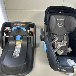 Very Clean - UPPAbaby MESA Infant Car Seat and Car Seat Base