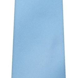 Light Blue Solid Tie – 3.25” Classic Width | 100% Microfiber