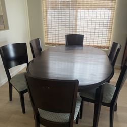 Dining Table with 6 Chairs