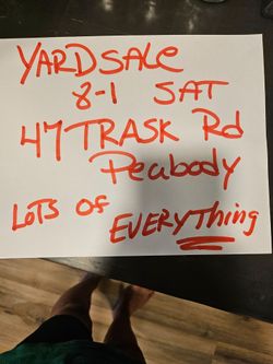 Big yardsale
