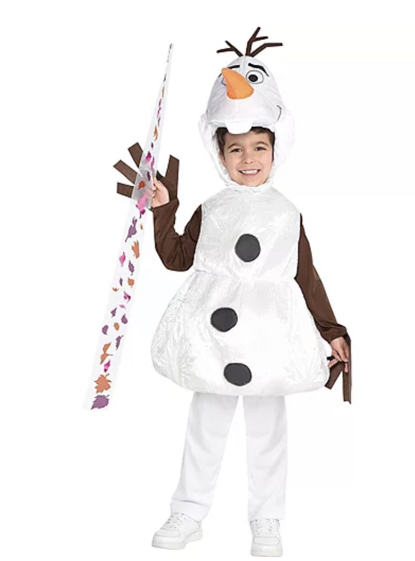 Frozen Olaf Halloween Costume Size 2T  & 4/6 