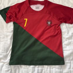 Ronaldo Portugal Jersey Youth Large