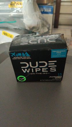 Dude Wipes 15ct Flushable Wipes