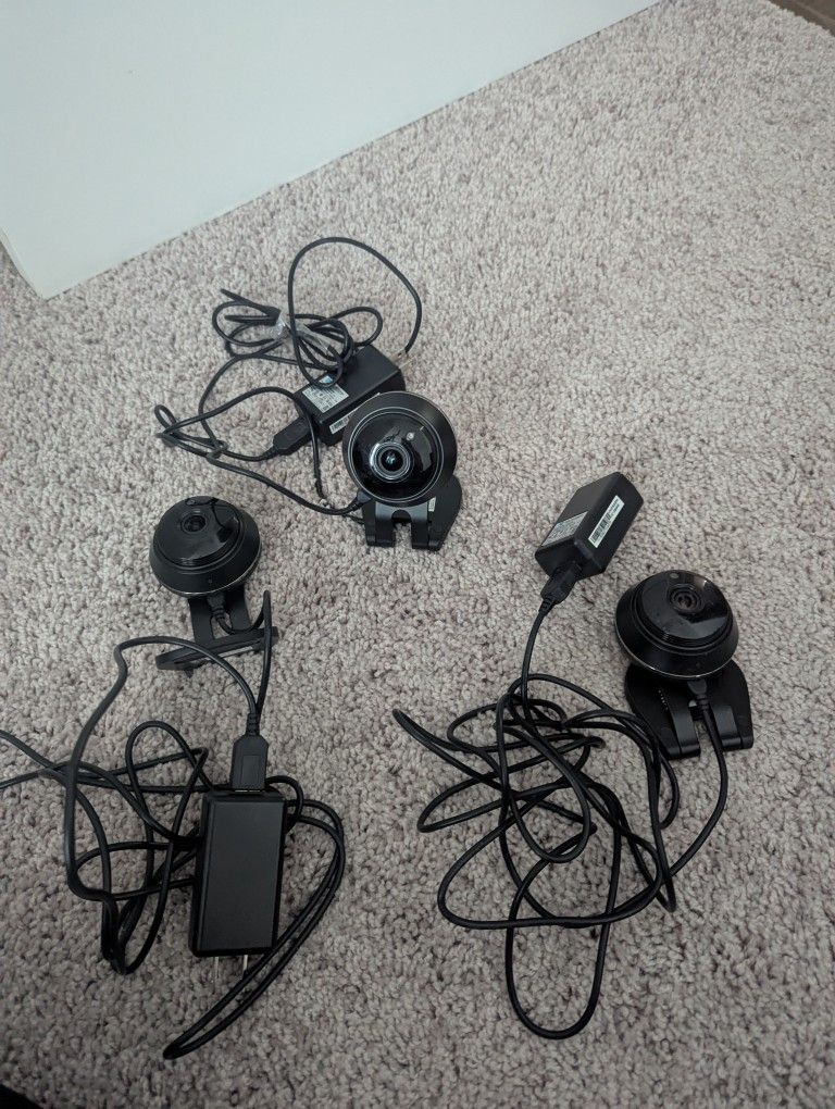3 Sony Security Camera Set - Wired