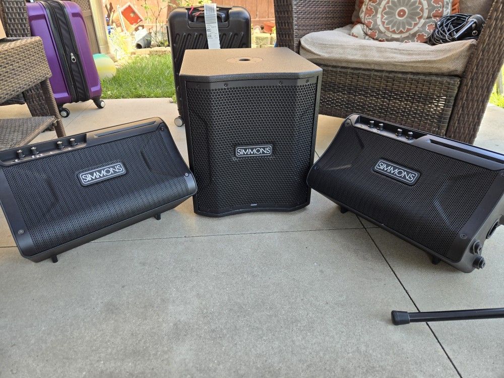 Simmons Electronic Drum PA System