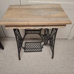Antique Singer Table