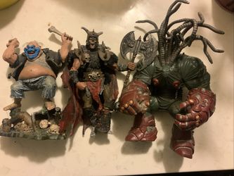 5 Piece Action Figures, McFarlane Spawn 3 Action Figures, Leonids 300, Venom