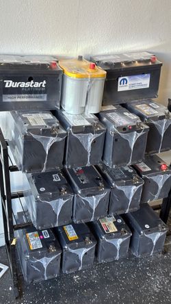 Car batteries