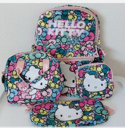 Hello Kitty (21 Pcs) Backpack Accessory BAGS Stationary Gift Bundle Set Bts 