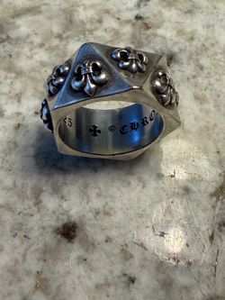 Chrome Hearts Fleur Pentagon Ring