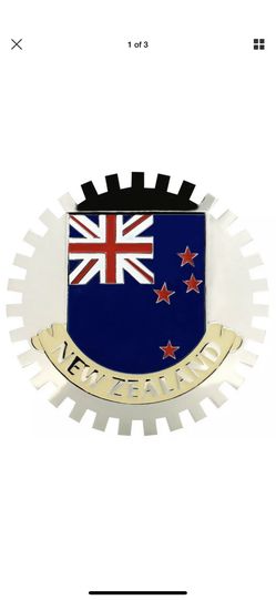 New Zealand car grill emblem