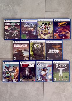 PS5 Video Games Bundle