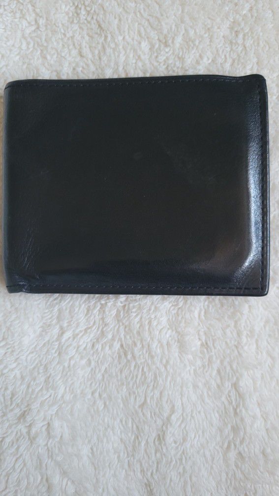 Men's COACH Black Leather Wallet 