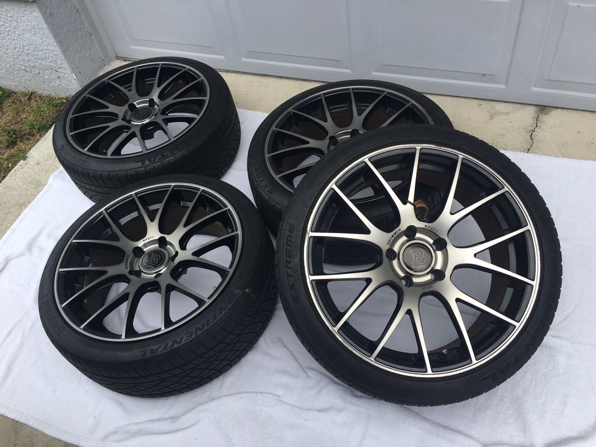 19” Wheels and Tires / Bremmer Kraft BR09 Rims