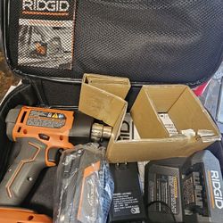 RIDGID Heat Gun, With Case + Battery + Charger