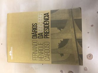 Diários da presidência 1995-1996 (volume 1) rare Brazilian Portuguese book in US