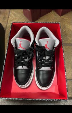 Jordan 3 Red cements