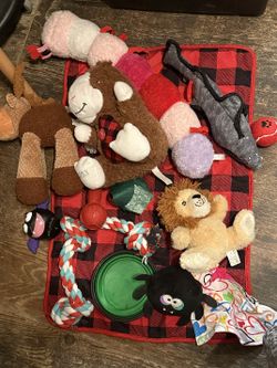 Multiple Misc Dog Toys