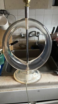 Vintage Lucite Ring Table Lamp- Best offer