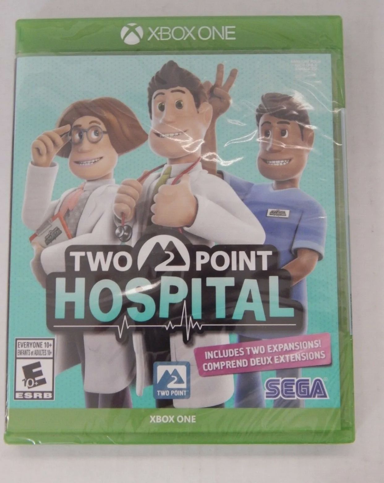 SEGA Two Point Hospital Standard Edition for Xbox One New Factory Sealed