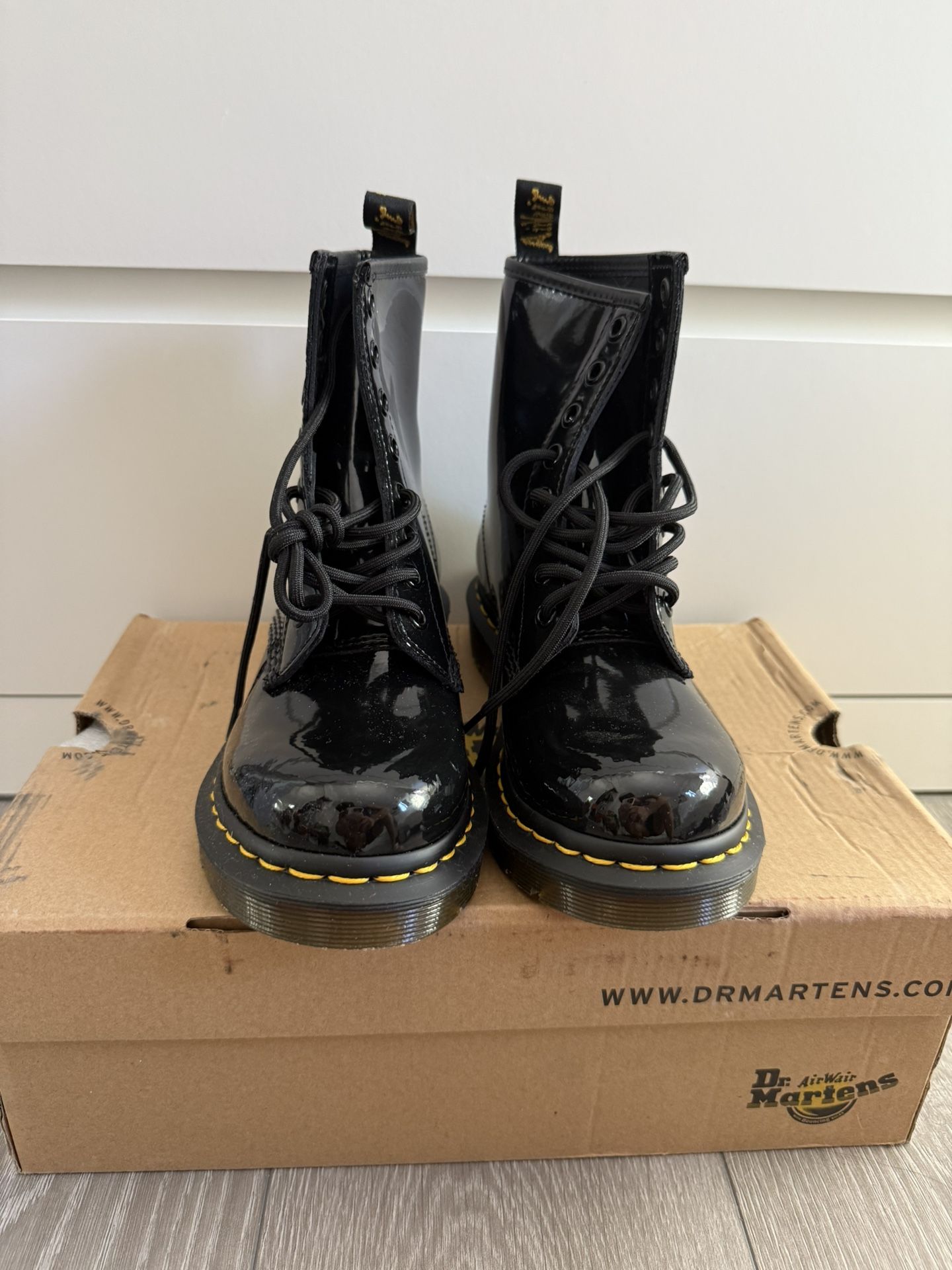 New Patent Leather Doc Martens