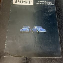 1961 VW Bug Sales Brochure