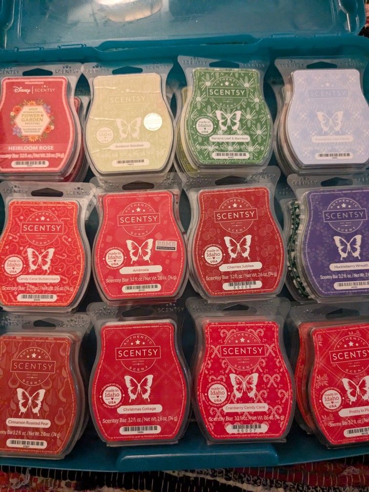Scentsy Christmas Holiday Wax Bars 