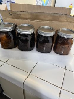 Brand New 4 Jars With Lids Pick Up Raseda And Vanowen 