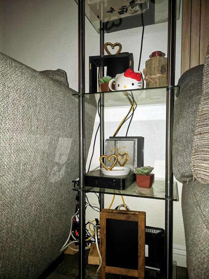 5 Tier Glass Shelf 