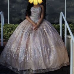 Beautiful quince dress