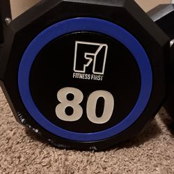 Dumbbell Set 80 lbs