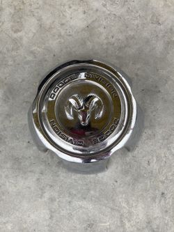 One dodge center cap