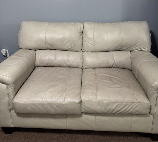 Cream Color Love Seat