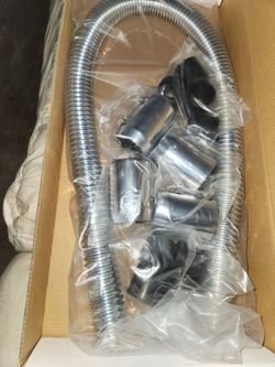 Chrome universal radiator hose kit..60$