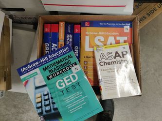 Free 2 boxes of Test Prep Books