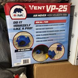Open Box High Velocity Fan