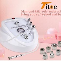 Titoe Diamond Micro-Derma-brasion Machine,Facial Care, Professional Dermabrasion microdermabrasion tool(Suction Power: 65-68cmHg)