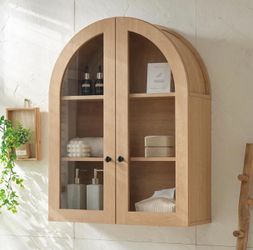 Arched wall cabinet - kitchen/bathroom/bar/spice