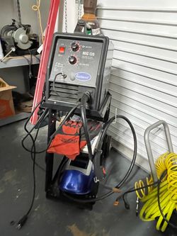 Eastwood MIG 135 with all accessories