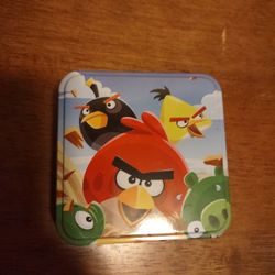 Angry Bird Necklace In Aluminum Decorative Box 