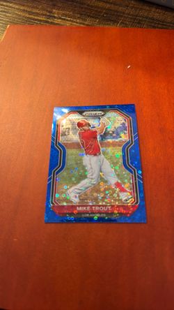 Mike Trout blue 🧊 prism