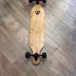 Like New: Magneto Bamboo Cruiser Longboard 