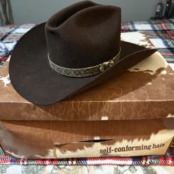 Mint Condition Cowboy Hat Size 7
